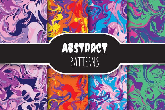 Abstract Liquid Patterns: Seamless Vector Designs for Professional Print & Digital Use