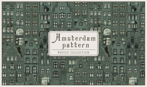 Amsterdam Pattern: A Hand-Drawn Graphic Resource for Thoughtful Design Work