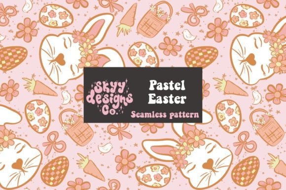 Pastel Boho Easter Seamless Pattern: A Thoughtful Choice for Creative Projects