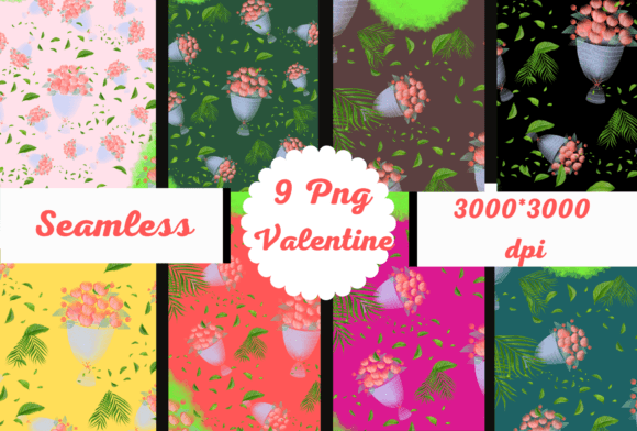 Valentine Printable Pattern for Creative Projects