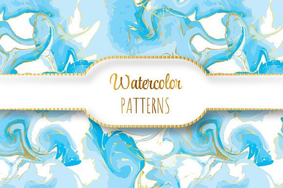 Watercolor Marble: Effortless Elegance in Seamless Digital Design